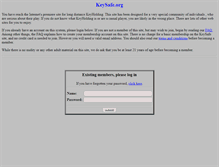 Tablet Screenshot of keysafe.org